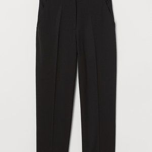 H&M high rise black slacks